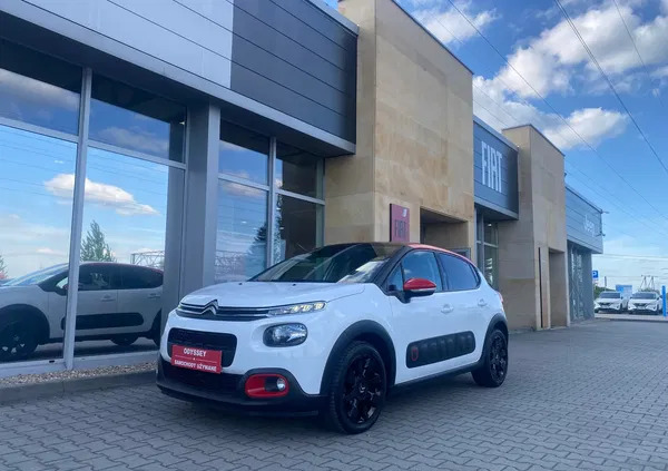 citroen c3 śląskie Citroen C3 cena 41900 przebieg: 106459, rok produkcji 2018 z Rzgów